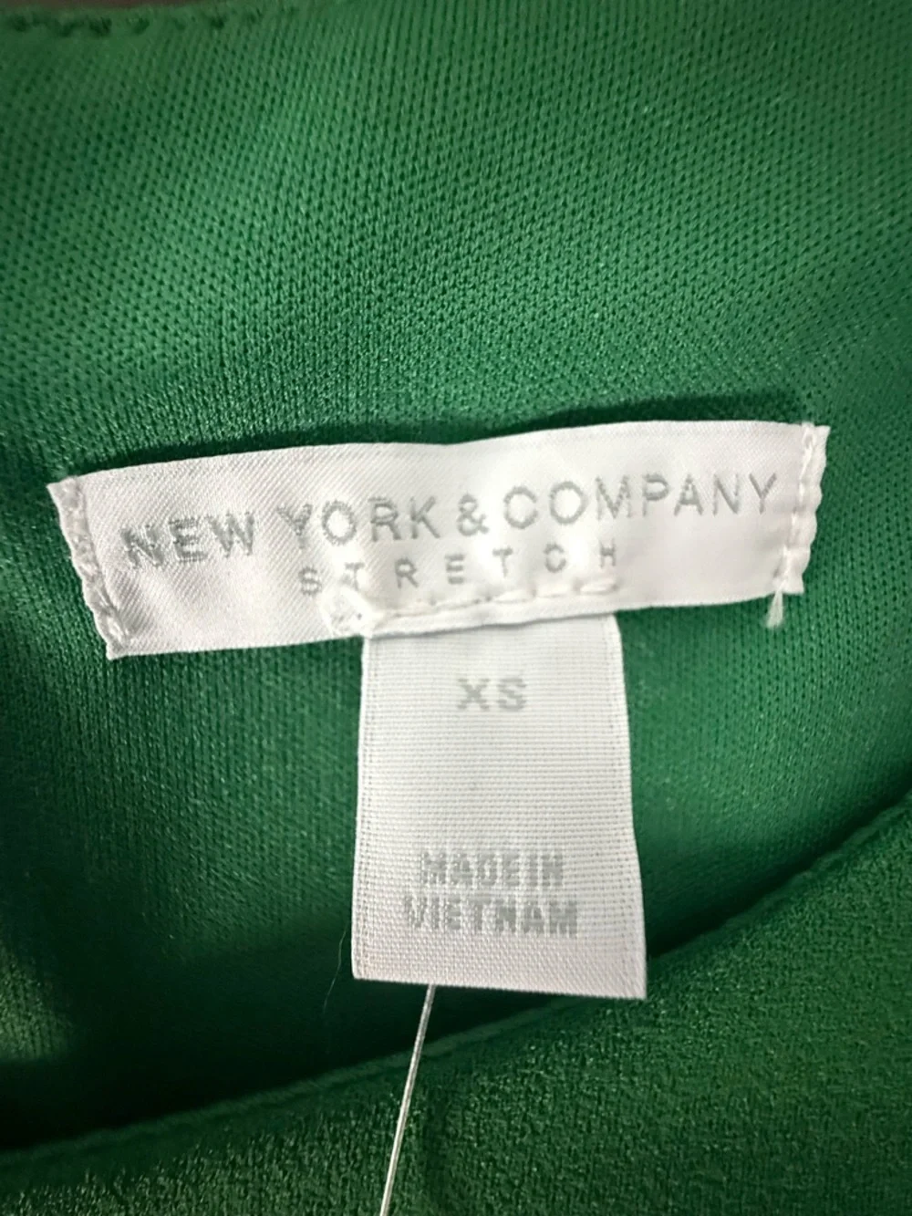 New York & Company Sleeveless Emerald Green Sheath Dress XS X-Small - Picture 10 of 10